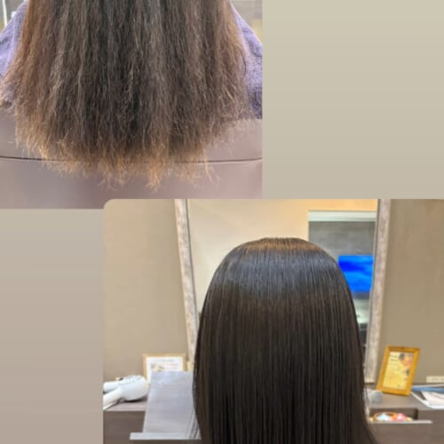 縮毛矯正&髪質改善 キレイな髪質、ツヤを手に入れて毎日のお手入れを楽に ご指名、ご来店おまちしております KANAKO ・ 〜 Re:room ～ ・ 全席個室の美容室 ・ 群馬県伊勢崎市日乃出町52-1 9:00~19:00【 不定休 】
